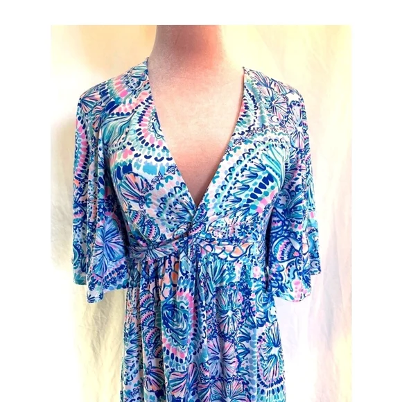 Minka Sleeve Lily Pulitzer NWT Maxi Dress - Picture 7 of 9